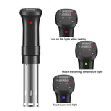Maxbell Sous Vide Precision Cooker Machine 1800W for Kitchen LCD Display