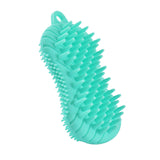 Maxbell Silicone Bath Body Brush Exfoliating Scrub Brush Ultra Soft Texture Green