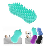 Maxbell Silicone Bath Body Brush Exfoliating Scrub Brush Ultra Soft Texture Green