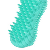 Maxbell Silicone Bath Body Brush Exfoliating Scrub Brush Ultra Soft Texture Green