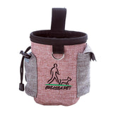 Maxbell Durable Dog Training Bag Travel Pouch Drawstring Dogs Toys Holder Carrier Pink