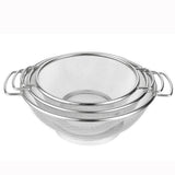 Maxbell Stainless Steel Mesh Basket Kitchen Strainer Colander with Handles 22cm