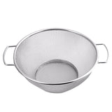 Maxbell Stainless Steel Mesh Basket Kitchen Strainer Colander with Handles 22cm