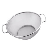 Maxbell Stainless Steel Mesh Basket Kitchen Strainer Colander with Handles 22cm