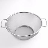 Maxbell Stainless Steel Mesh Basket Kitchen Strainer Colander with Handles 22cm