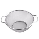 Maxbell Stainless Steel Mesh Basket Kitchen Strainer Colander with Handles 25cm