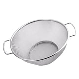 Maxbell Stainless Steel Mesh Basket Kitchen Strainer Colander with Handles 25cm