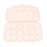 Maxbell 18 Eggs Holder for Refrigerator Fridge Home Light Pink