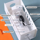 Maxbell Cable Management Box Cord Hider Box to Hide Cords for Home Office TV Cables White Yellow