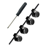 Maxbell Guitar Trainer Tool Finger Force Span for Ukulele Piano Beginner Black A