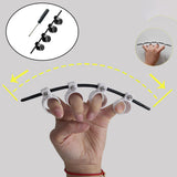 Maxbell Guitar Trainer Tool Finger Force Span for Ukulele Piano Beginner Black A