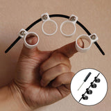 Maxbell Guitar Trainer Tool Finger Force Span for Ukulele Piano Beginner Black A