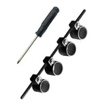 Maxbell Guitar Trainer Tool Finger Force Span for Ukulele Piano Beginner Black A