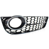 Maxbell Bumper Fog Light Grille Cover Fit for Audi A5 2008-11 Auto Parts Chrome Trim