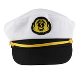 Maxbell Adult Captain Yacht Hat Cotton Sailor Hat Cosplay Party Cap Costumes 01