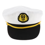 Maxbell Adult Captain Yacht Hat Cotton Sailor Hat Cosplay Party Cap Costumes 01