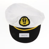 Maxbell Adult Captain Yacht Hat Cotton Sailor Hat Cosplay Party Cap Costumes 01