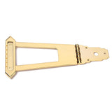 Maxbell 6 String Archtop Guitar Trapeze Tailpiece Bridge Golden