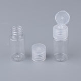 Maxbell 20Pcs Plastic Refillable Empty Bottles Travel Containers with Flip Cap Clear