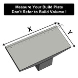 Maxbell 3D Printer 196X126mm SLA/DLP Resin Light-Cured Flex Plate Magnetic Sheet