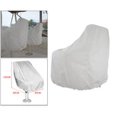 Maxbell Large Boat Folding Waterproof Yacht Seat Cover Fits Colors White