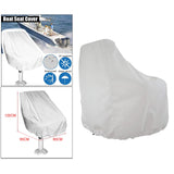 Maxbell Large Boat Folding Waterproof Yacht Seat Cover Fits Colors White