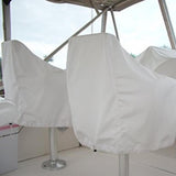 Maxbell Large Boat Folding Waterproof Yacht Seat Cover Fits Colors White