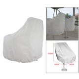 Maxbell Large Boat Folding Waterproof Yacht Seat Cover Fits Colors White