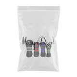 Maxbell 4 Pcs Waterproof Golf Wood Headcover Drivers Covers Fairway Club Cover Black