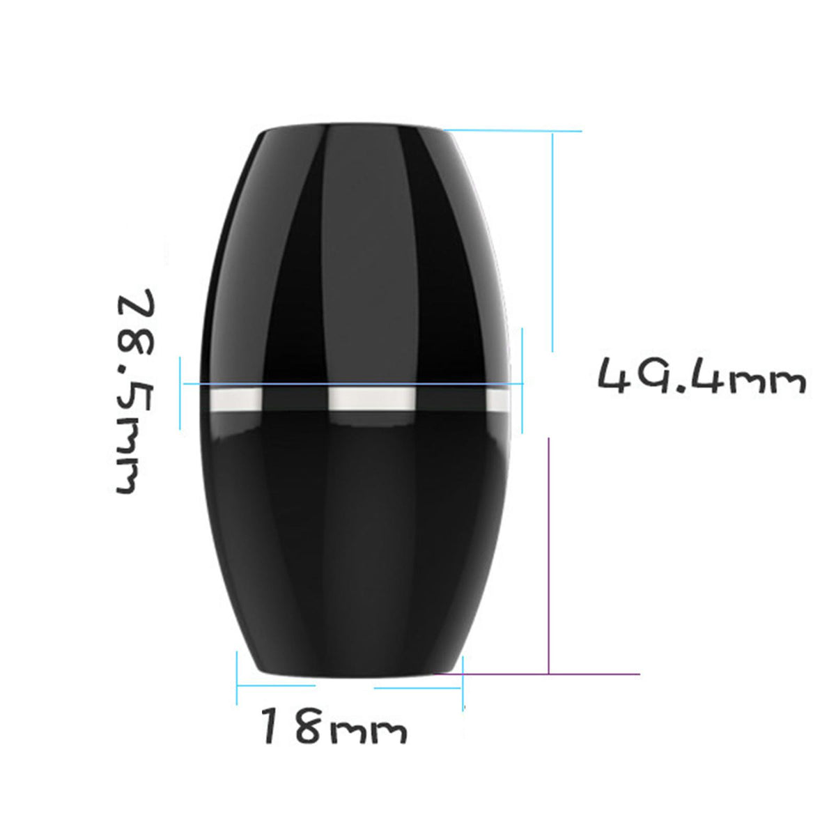 Maxbell Facial Oil Absorbing Volcanic Stone Roller Skincare Oil Remove Black
