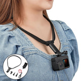 Maxbell POV/Vlog Neck Holder Mount Head Strap for GoPro Comfortable Standard