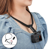 Maxbell POV/Vlog Neck Holder Mount Head Strap for GoPro Comfortable Standard