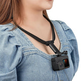 Maxbell POV/Vlog Neck Holder Mount Head Strap for GoPro Comfortable Standard