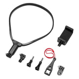 Maxbell POV/Vlog Neck Holder Mount Head Strap for GoPro Comfortable with adapter
