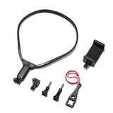 Maxbell POV/Vlog Neck Holder Mount Head Strap for GoPro Comfortable with adapter