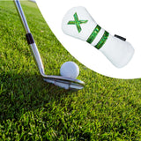 Maxbell Golf Wood Head Cover Utility Drivers Headcover Protector Guard White No.X