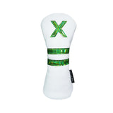 Maxbell Golf Wood Head Cover Utility Drivers Headcover Protector Guard White No.X