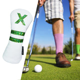 Maxbell Golf Wood Head Cover Utility Drivers Headcover Protector Guard White No.X