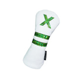 Maxbell Golf Wood Head Cover Utility Drivers Headcover Protector Guard White No.X