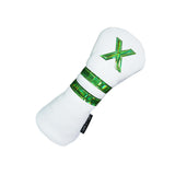 Maxbell Golf Wood Head Cover Utility Drivers Headcover Protector Guard White No.X