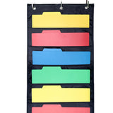 Maxbell Wall Mount 10 Pocket Hanging File Sorter Organizer Folder Holder Storage