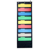 Maxbell Wall Mount 10 Pocket Hanging File Sorter Organizer Folder Holder Storage