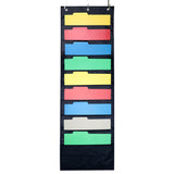 Maxbell Wall Mount 10 Pocket Hanging File Sorter Organizer Folder Holder Storage