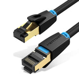 Maxbell Ethernet Cable 40Gbps 2000Mhz Lan patch Plug and Play for Router Gaming 1m