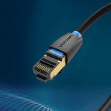 Maxbell Ethernet Cable 40Gbps 2000Mhz Lan patch Plug and Play for Router Gaming 1m