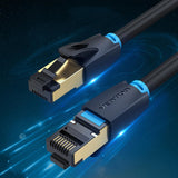 Maxbell Ethernet Cable 40Gbps 2000Mhz Lan patch Plug and Play for Router Gaming 1m