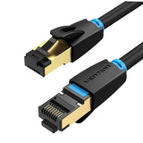 Maxbell Ethernet Cable 40Gbps 2000Mhz Lan patch Plug and Play for Router Gaming 1m