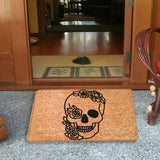 Maxbell Printed Halloween Doormat Pumpkin Non-Slip Area Area Rug Office Bathroom style 1