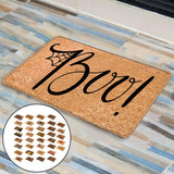 Maxbell Printed Halloween Doormat Pumpkin Non-Slip Area Area Rug Office Bathroom style 1