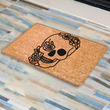 Maxbell Printed Halloween Doormat Pumpkin Non-Slip Area Area Rug Office Bathroom style 1